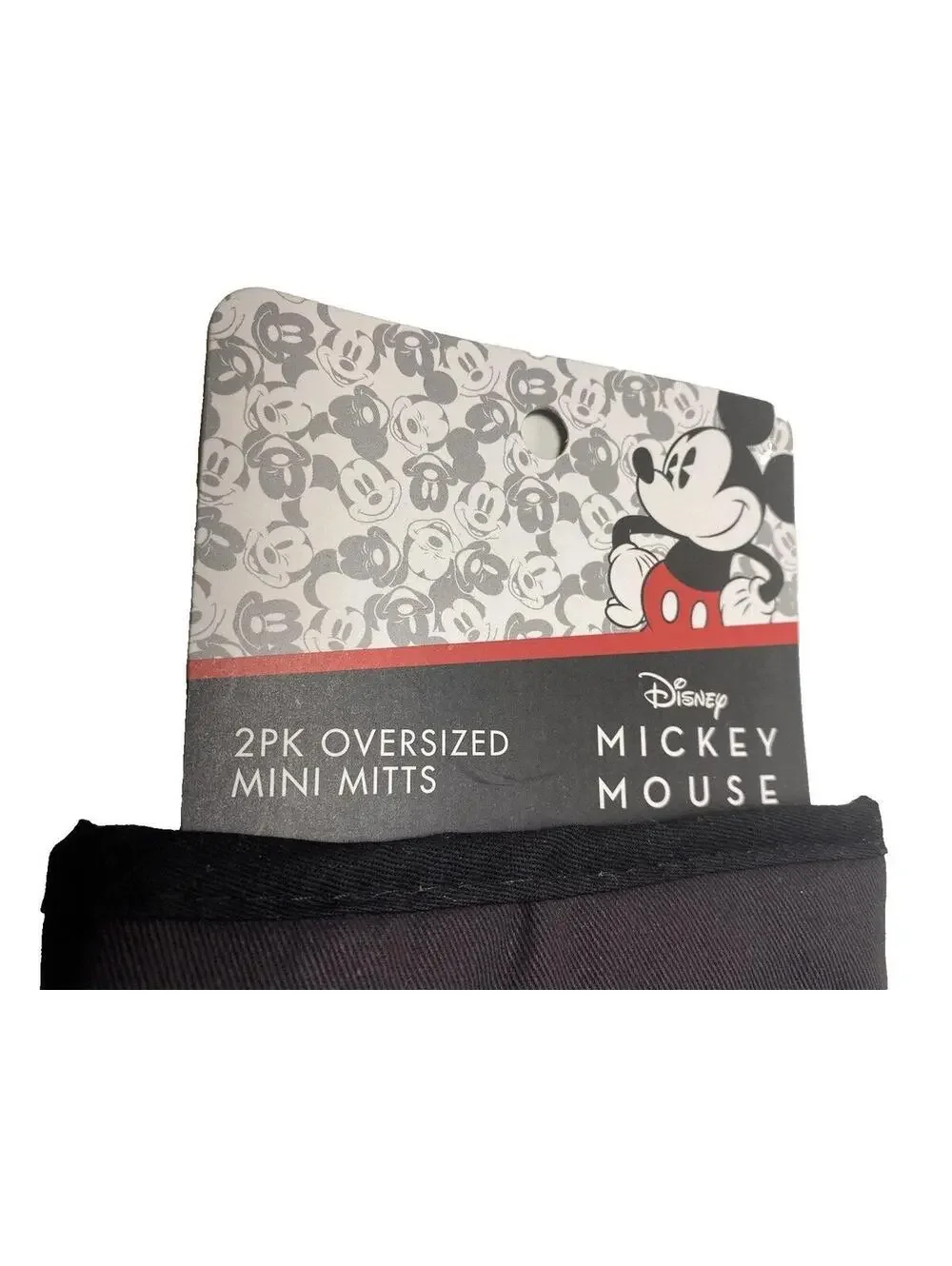 Disney Mickey Mouse Oven Mitts 2-Pack Oversized Mini Kitchen Mitt Set